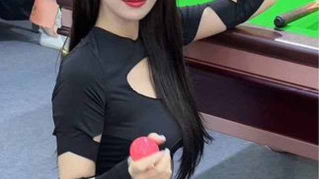 一起来打球#台球是一种生活 #模特之家