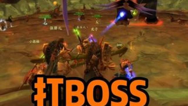 打BOSS猎人喝水不划水 老玩家制霸团本奥妮克希亚的巢穴 #魔兽世界怀旧服  厄运之槌东区掉落聪明帽