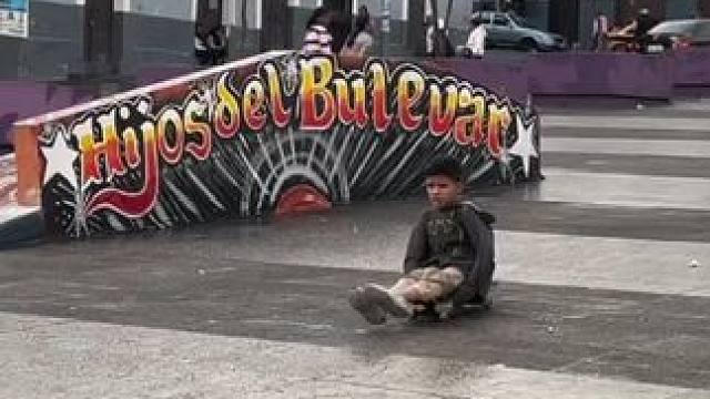 永远不要抹杀一个小朋友的创造力！#XGAMES  #极限运动  #滑板