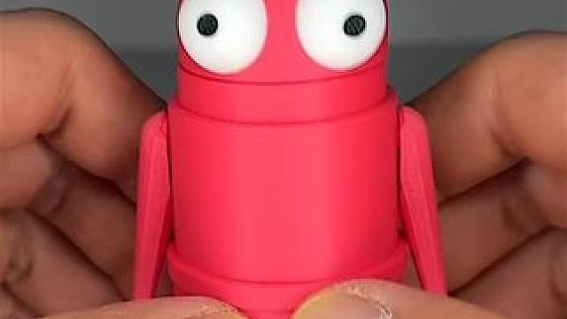 打印了这个，我能玩一天~ #3d打印 #玩个很新的东西 #解压玩具