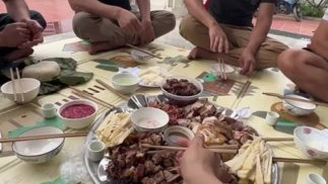 越南美食 #我的农村生活 #朴实的山里人 #舌尖上的味道 #把家乡的味道分享给大家
