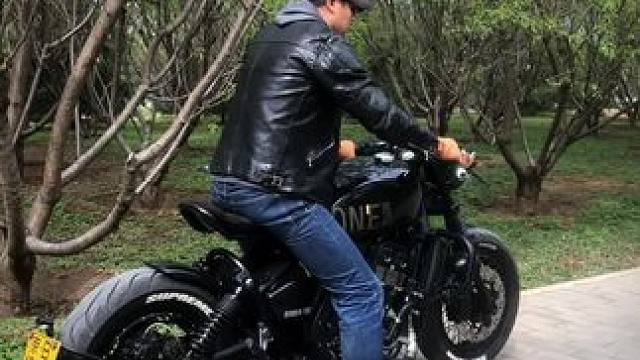 千年老油污吐出来了 #长江700 #长江400 #复古机车 #机车改装 #国产摩托车