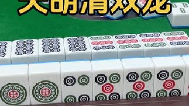 天胡清双龙 #瓜子二手车 #小麻将解心宽解烦恼 #这回终于轮到我了吧 #运气爆棚