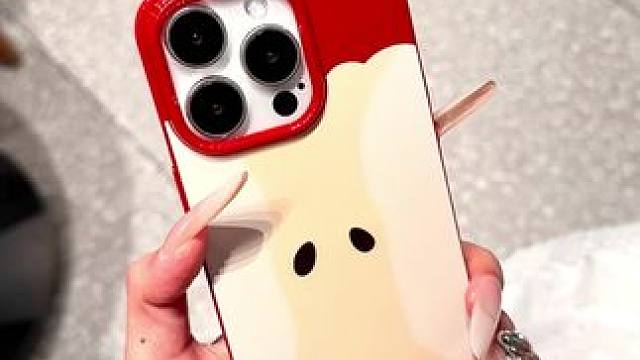 啊啊啊！谁的立体苹果叶子手机壳那么可爱！好姐妹 给我买！ #小众手机壳 #这个手机壳真的长在我心巴上