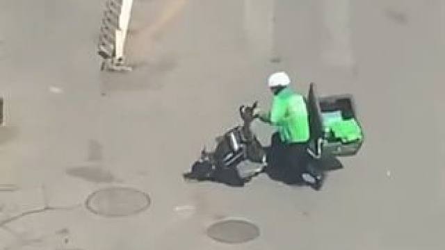 坚强前行，是为了更好的生活。#大风