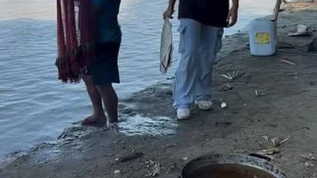 户外炸鱼 #东南亚美食