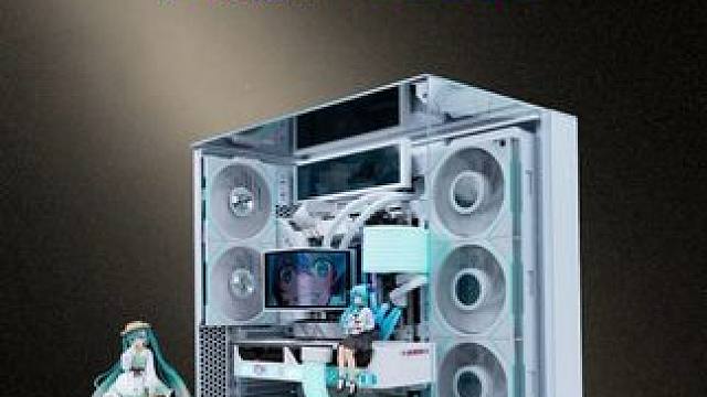 初音未来好不好看，你们说了算#组装电脑 #rog全家桶 #电脑配置