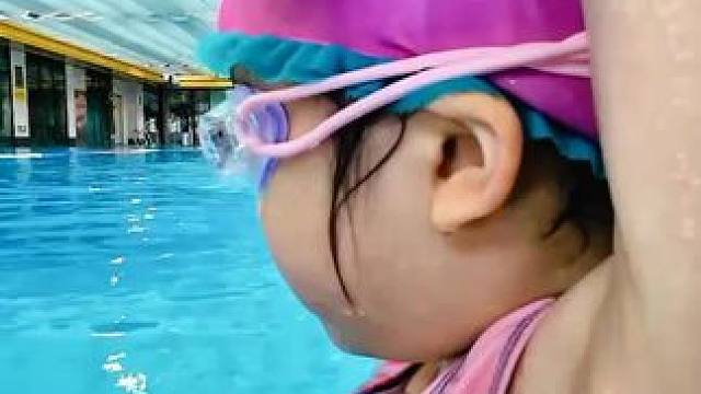 为什么游泳总是换不到气，你看出来问题了吗？ #学游泳 #西安游泳先生 #儿童游泳 #西安 #游泳打卡