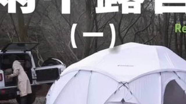 雨中露营（一）#露营 #助眠 #解压 #萌宠 #户外露营