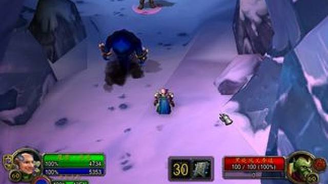 村长来啦~~橙锤战士表示不服 #魔兽世界 #为了部落 #魔兽世界怀旧服