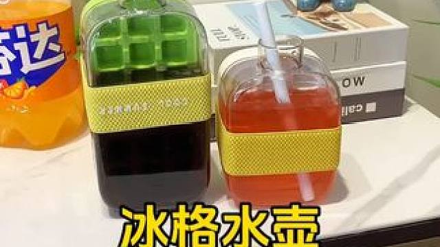 冰格水壶 冰格水壶 既是个冰格，也是个水壶，一壶两用，简直不要太好用 #冰格模具 #夏日必备  #制