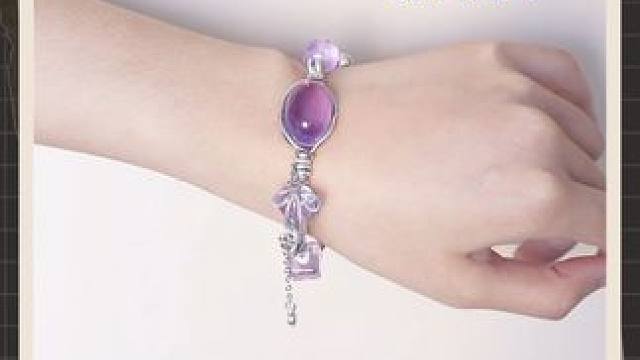 高端水晶定制-紫水晶系列 喜欢紫水晶的小姐姐来找我定制！#天然水晶 #设计款水晶手串 #原创手作 #