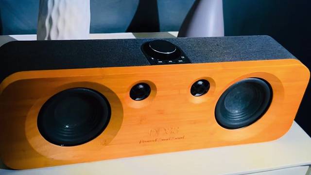 原木居家美学设计蓝牙音响