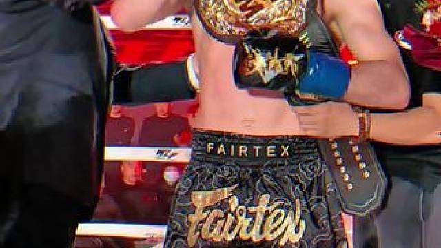 #武林风554 经典回顾：金童乔治KO朝久裕贵夺得 #WLFMAX 世界金腰带！金腰带卫冕战打响， 