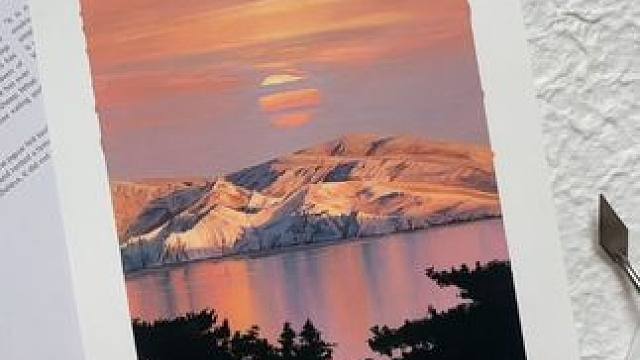 油画棒｜《阿尔卑斯山脉》｜视频教程 油画棒课程《旅行的意义》—阿尔卑斯山脉
#油画棒教程 #绘画过程