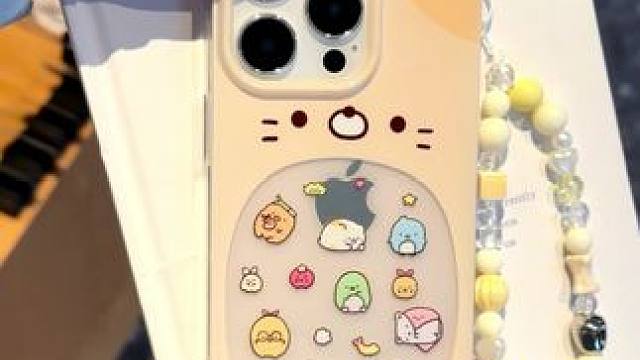 窝趣～这个大嘴猫小动物手机壳也太可爱了叭！爱了爱了！  #这个手机壳真的长在我心巴上了 #阔爱炸了 