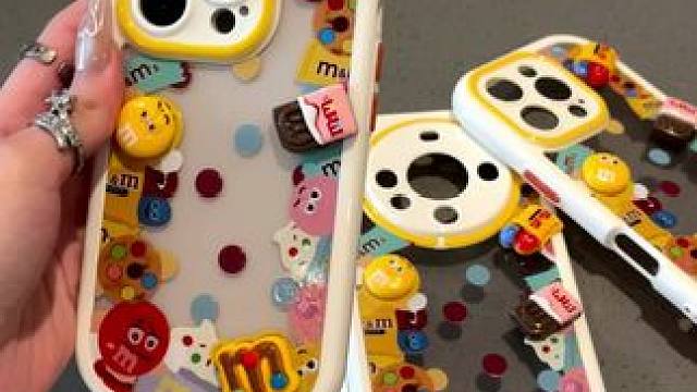 超级喜欢这个立体冰淇淋M豆奶油手机壳！宝，给我安排一个！  #是时候安排一下了 #这个手机壳真的长在