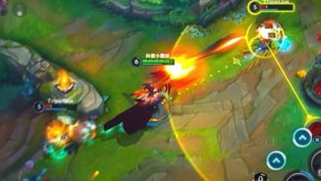 “旋转，跳跃，闭着眼轰”#lolm #卢锡安 #lol手游双星璀璨