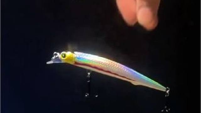 战鲌悬停米诺，精湛的悬停能力，路亚翘嘴鲈鱼必备。#战鲌悬停米诺 #悬停米诺 #路亚翘嘴