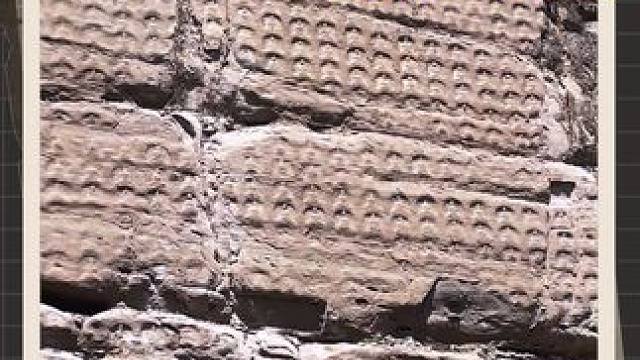 山西游记：路边发现西晋时期的石刻神像，不远处的古宅真的很不错#旅行大玩家#户外阿志 #内容启发搜索