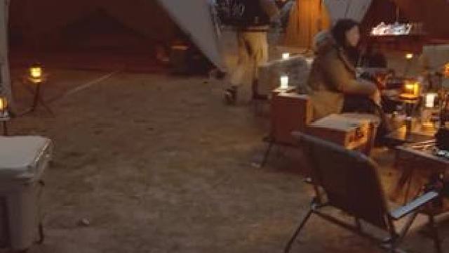 一群人露营的氛围感#露营报告