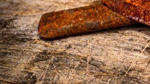 大神纯手工修复废弃生锈旧刀 #修复 #解压 #享受 #纯手工 