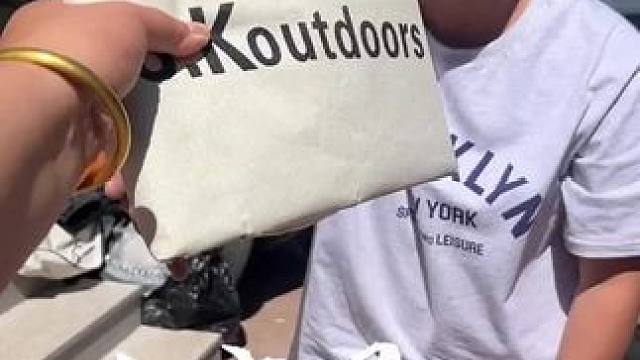 大容量帆布包 户外露营桌椅凌乱，这个好用不贵的收纳包适合你#户外露营 #收纳包 #出差旅行必备 #收