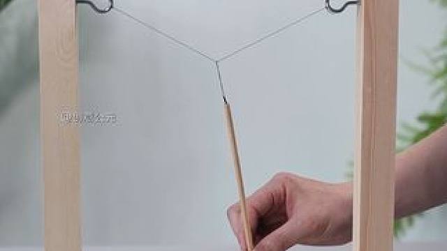 相斥作用下的平衡点是不是更难以达成 #不规则单摆 #物理启蒙