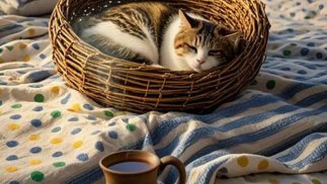 外面有暴风雪，和猫咪一起听着风雪入眠吧 #助眠视频 #助眠解压 #白噪音 #睡眠音乐 #我的小窝