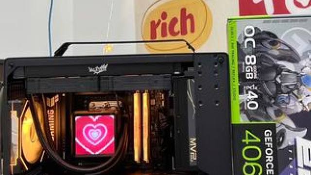 9700X➕4070S一万多预算乔思伯Z20提手小主机 #diy电脑 上海买电脑，DIY电脑，实体店