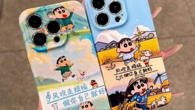 风吹稻田小新手机壳好治愈呀！风吹走烦恼~做你自己就好~  #小新手机壳 #菲林手机壳 #这个手机壳真