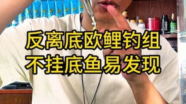 反离底欧鲤钓组，不挂底鱼易发现，反底子线双钩成品钓组 反离底欧鲤钓组，不挂底鱼易发现，反底子线双钩成