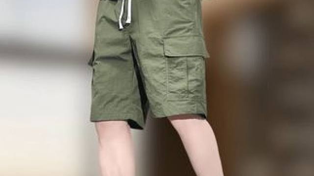 2025夏季新款潮流百搭宽松休闲五分裤 #短裤 #五分裤 #显高显瘦显腿长 #男士五分裤 #谁穿谁好看