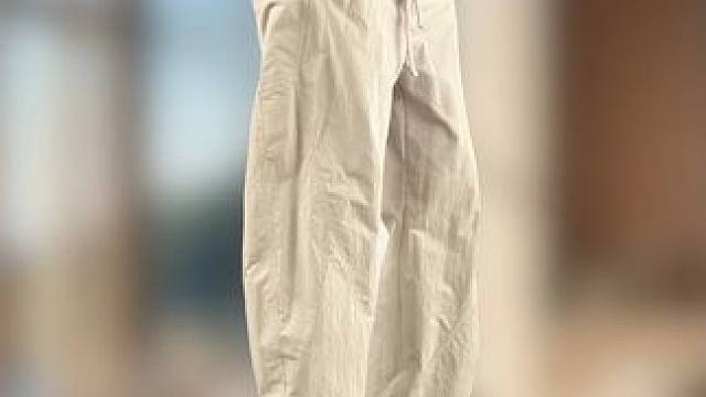 2025夏季新款纯色直筒弯刀休闲裤 #男士穿搭 #男士休闲裤 #弯刀裤 #谁穿谁好看 #显高显瘦显腿长