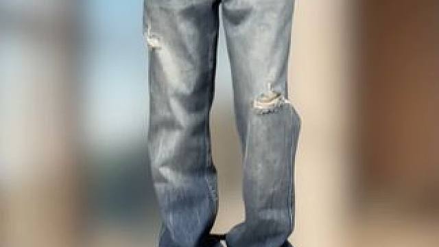 2025夏季新款美式复古宽松直筒水洗牛仔裤 #男士牛仔裤 #男裤 #牛仔裤 #显高显瘦显腿长 #百搭裤子