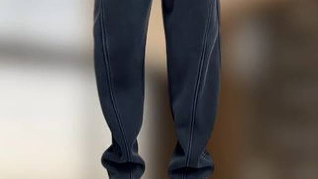 2025夏季薄款宽松直筒百搭弯刀休闲裤 #裤子 #男士穿搭 #百搭裤子 #显高显瘦显腿长 #男士休闲裤