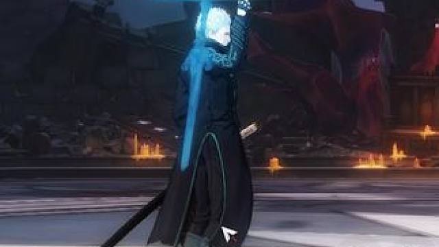 v哥来战双依然潇洒，帅就完了#战双帕弥什 #战双帕弥什末路燎原 #战双帕弥什鬼泣五联动 #鬼泣5 #