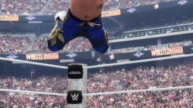 巩特尔vs杰乌索，精彩比赛下！ #WWE #杰乌索 #巩特尔 #摔角 #冠军 本场比赛来自2025年