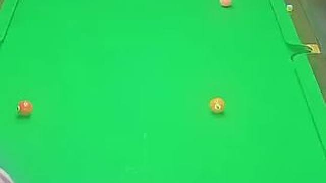 简单的小金来一个，出杆质量好像有所提升#台球是一种生活