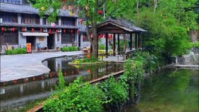 中国特色乡村，布袋坑村，山间美景 ，山村生活，悠闲自在，犹如世外桃源。