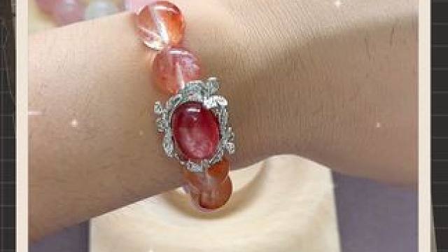 马上就是520了，小哥哥给对象买的礼物 #水晶 #原创手作 #水晶手链 #原创手工 #情侣礼物