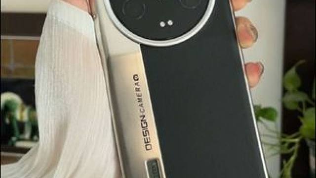 小米13ultra拼色素皮手机壳，个性相机纹理背板，不沾指纹 #小米13ultra手机壳#小米13u