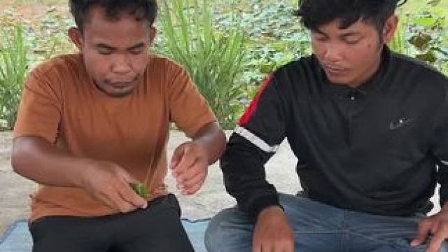 东南亚矮子 #户外美食 #野外美食 #新农人计划 #快来一起尝个鲜 #农村户外美食