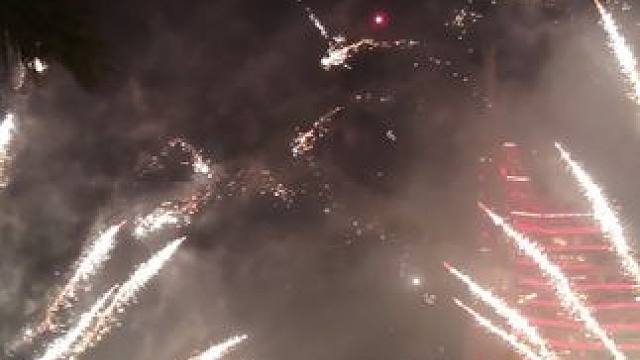 美丽烟花绽放#烟花盛宴