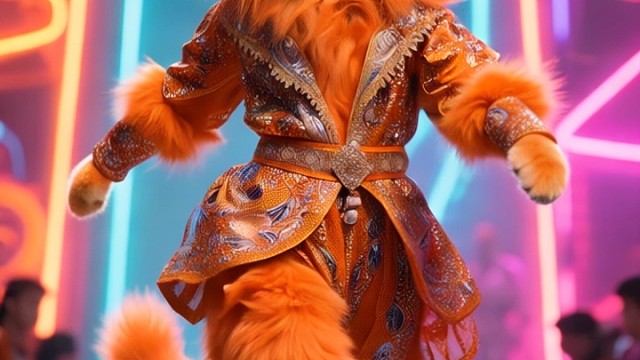 橘猫模特的一天 。