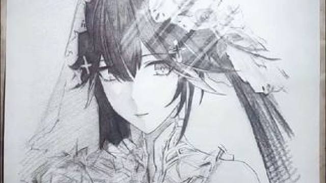 小露的素描真有感觉！精彩#战双帕弥什 #战双帕弥什末路燎原 #战双帕弥什鬼泣五联动 #战双指挥团