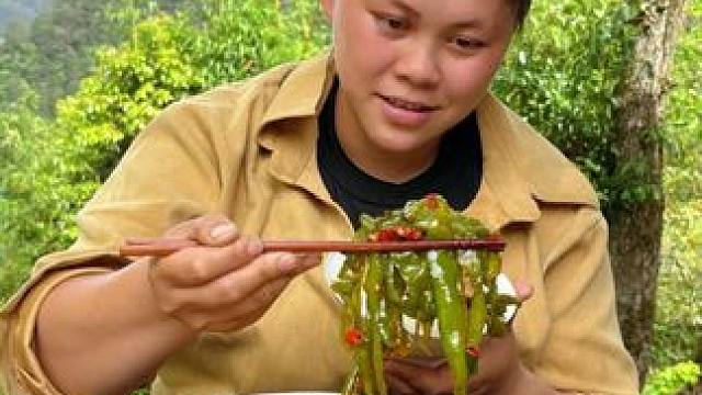 干完活做几个下饭菜简单吃一餐 