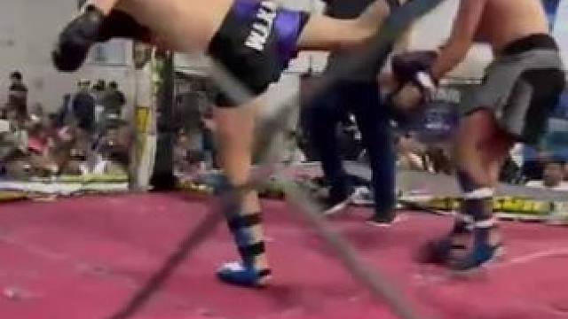 #泰拳 #格斗 #实战 #暴力美学 #KO