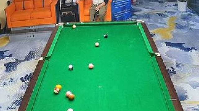 攻心为上 #台球教学 #台球是一种生活 #这台球一打一个不吱声 #台球技巧 #人气台球厅推荐