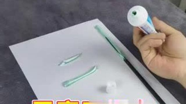 太离谱了！双色牙膏怎么搅拌，颜色都不会乱吗？